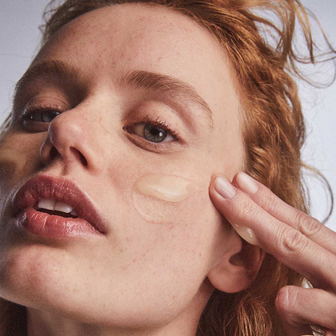 Instafacial® Emulsion on skin