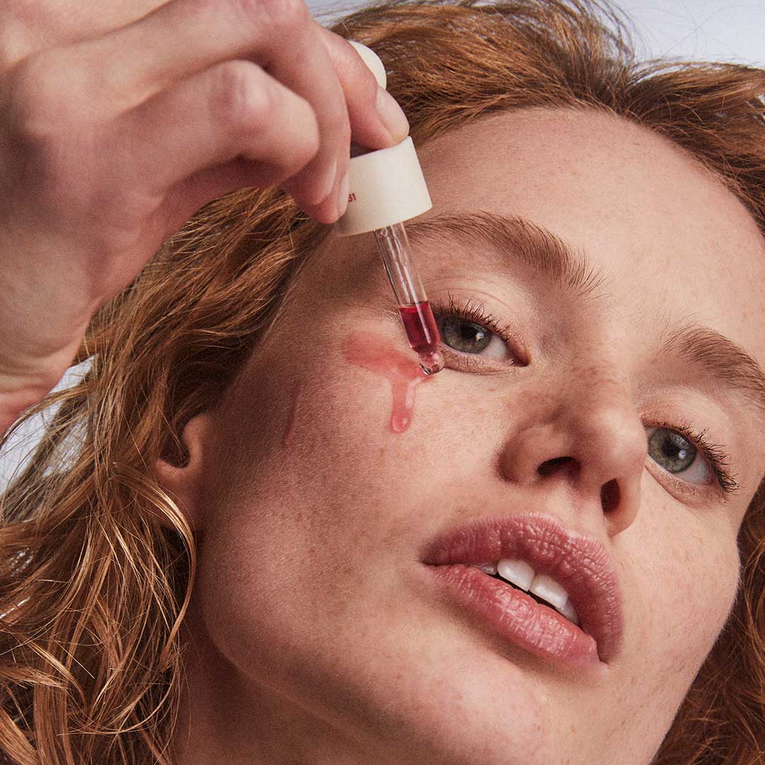 Instafacial® Plasma on skin