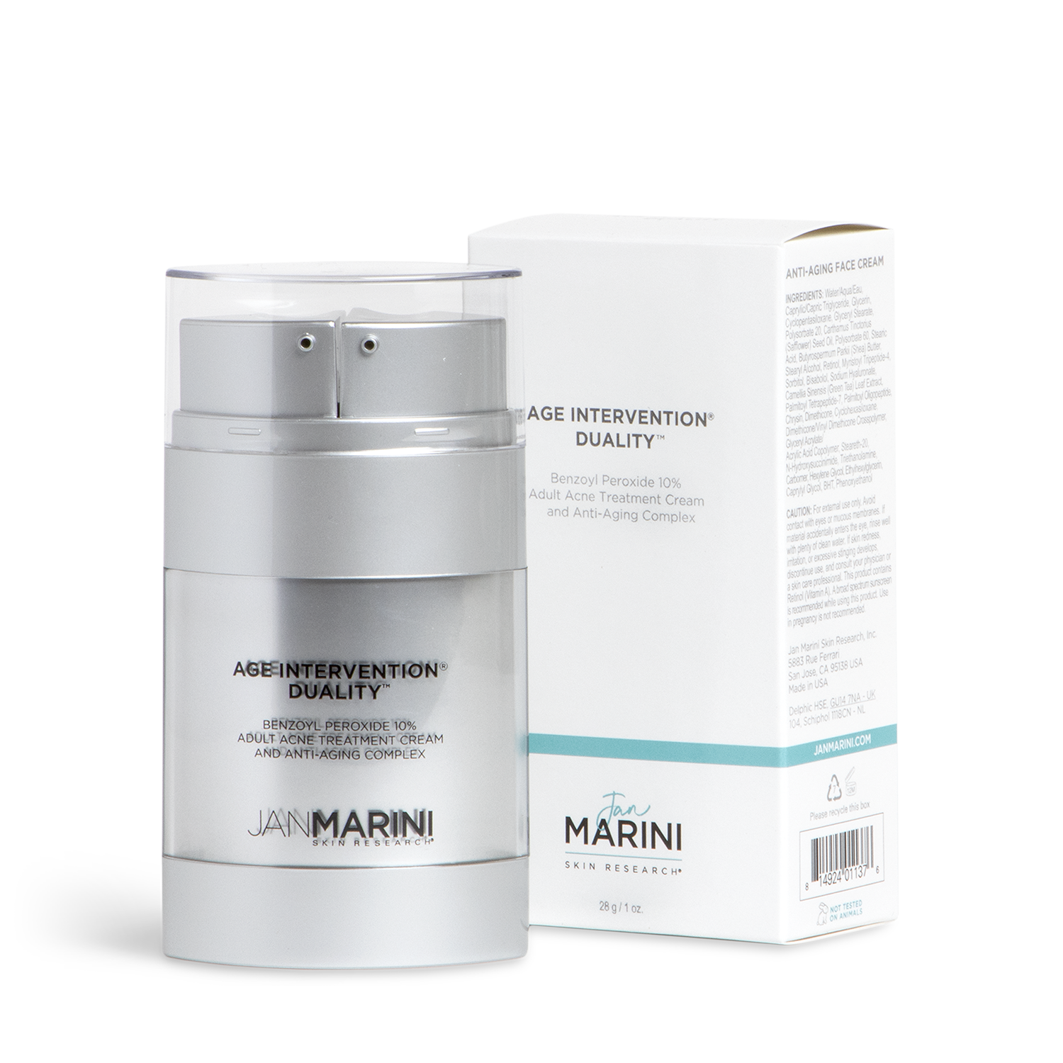 AGE INTERVENTION® DUALITY CREAM ジャンマリーニ Jan Marini Age AGE INTERVENTION® DUALITY CREAM ジャンマリーニ Jan Marini Age