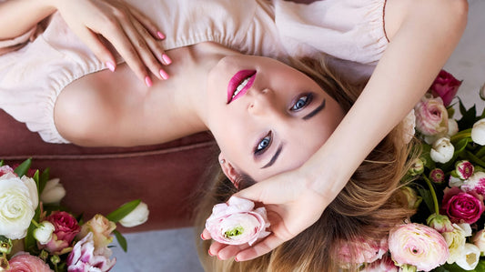 Woman with Flowers