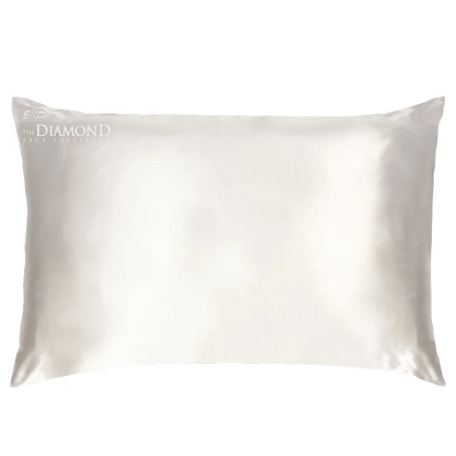 Monogrammed Pillowcase in ivory