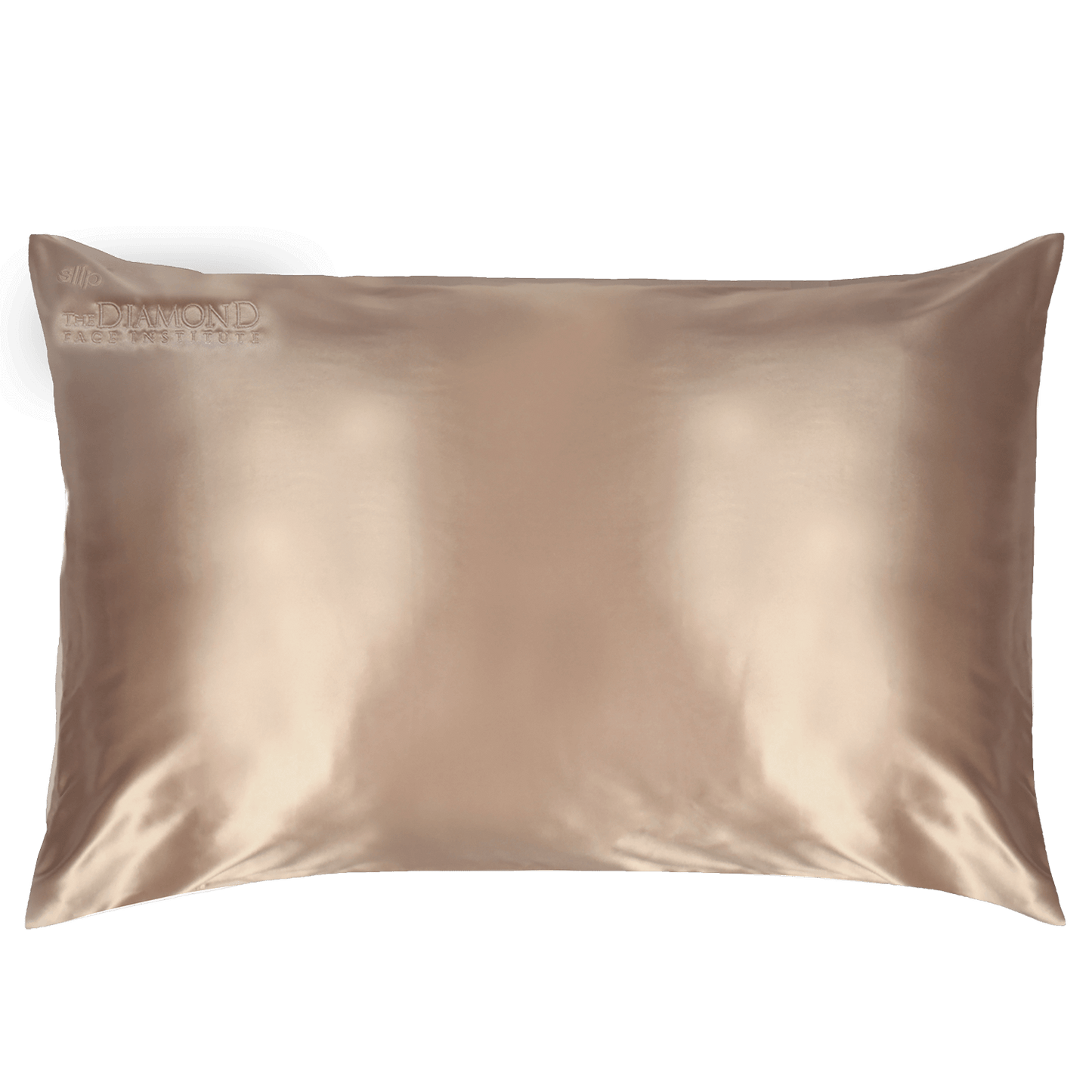 Monogrammed Pillowcase in caramel