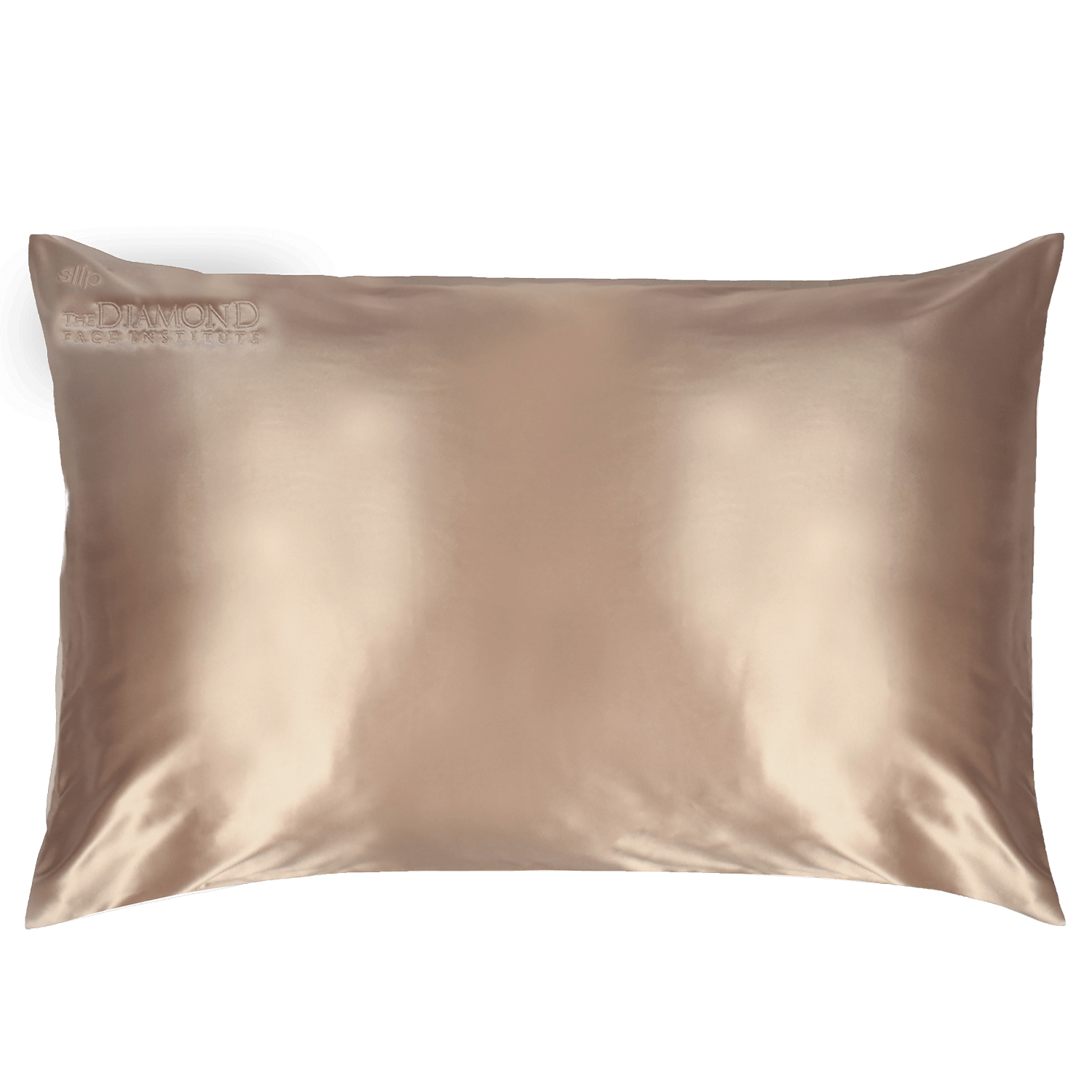 Monogrammed Pillowcase in caramel